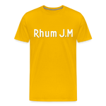 RHUM J.M - Men's Premium T-Shirt - sun yellow