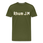RHUM J.M - Men's Premium T-Shirt - olive green