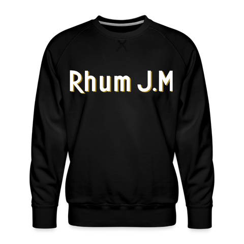 RHUM J.M - Men’s Premium Sweatshirt - black