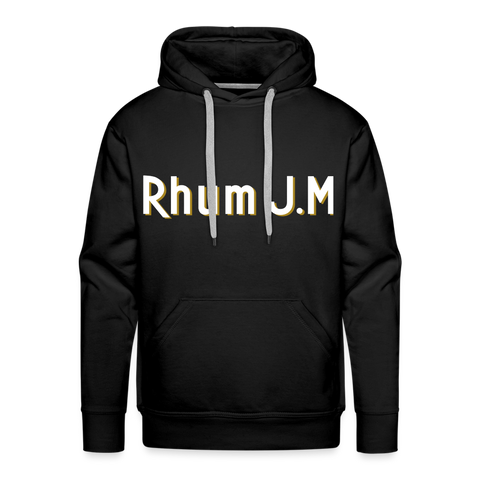 RHUM J.M - Men’s Premium Hoodie - black