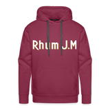RHUM J.M - Men’s Premium Hoodie - burgundy
