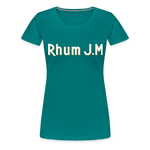 RHUM J.M - Women’s Premium T-Shirt - teal