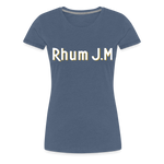 RHUM J.M - Women’s Premium T-Shirt - heather blue