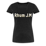 RHUM J.M - Women’s Premium T-Shirt - charcoal grey