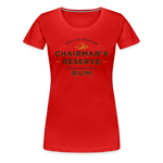 Chairmans Reserve Rum - Women’s Premium T-Shirt - red