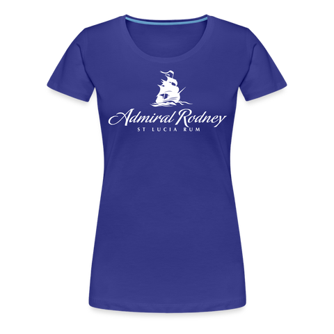 Admiral Rodney Rum - Women’s Premium T-Shirt - royal blue