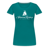 Admiral Rodney Rum - Women’s Premium T-Shirt - teal