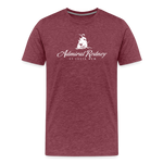 Admiral Rodney Rum - Men's Premium T-Shirt - heather burgundy