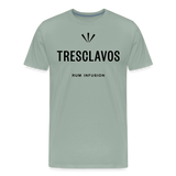 Tresclavos - Men's Premium T-Shirt - steel green