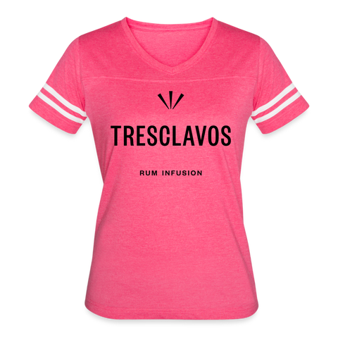 Tresclavos - Women’s Vintage Sport T-Shirt - vintage pink/white