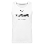 Tresclavos - Men’s Premium Tank - white