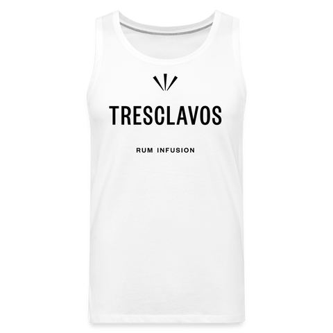 Tresclavos - Men’s Premium Tank - white