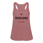 Tresclavos - Women's Flowy Tank Top by Bella - mauve