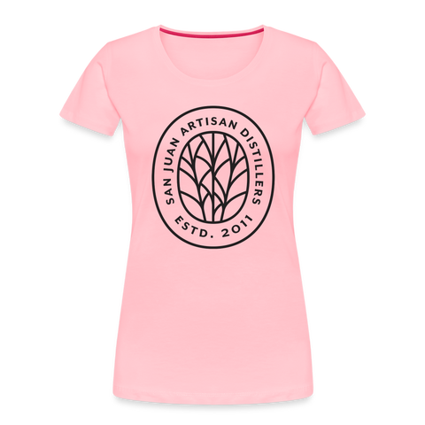 San Juan Artisan Distillers - Women’s Premium Organic T-Shirt - pink