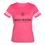 Ron Pepón - Women’s Vintage Sport T-Shirt - vintage pink/white