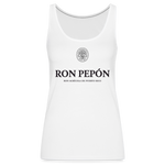 Ron Pepón - Women’s Premium Tank Top - white
