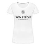 Ron Pepón - Women’s Premium T-Shirt - white