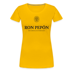 Ron Pepón - Women’s Premium T-Shirt - sun yellow