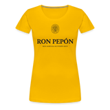 Ron Pepón - Women’s Premium T-Shirt - sun yellow