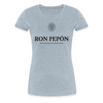 Ron Pepón - Women’s Premium T-Shirt - heather ice blue