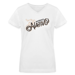 Nativo - Women's V-Neck T-Shirt - white