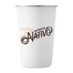 Nativo - Stainless Steel Pint Cup - white