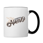 Nativo - Contrast Coffee Mug - white/black