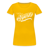 Nativo - Women’s Premium T-Shirt - sun yellow