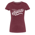 Nativo - Women’s Premium T-Shirt - heather burgundy