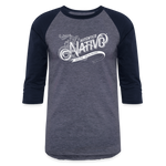 Nativo - Baseball T-Shirt - heather blue/navy