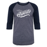 Nativo - Baseball T-Shirt - heather blue/navy