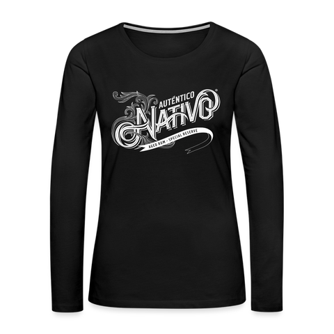 Nativo - Women's Premium Long Sleeve T-Shirt - black