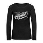 Nativo - Women's Premium Long Sleeve T-Shirt - charcoal grey