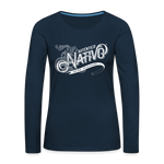 Nativo - Women's Premium Long Sleeve T-Shirt - deep navy
