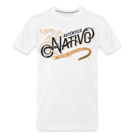Nativo - Men’s Premium Organic T-Shirt - white