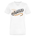Nativo - Men's V-Neck T-Shirt - white