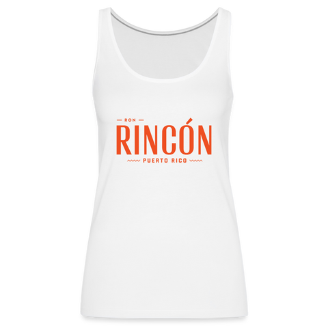 Ron Rincón - Women’s Premium Tank Top - white