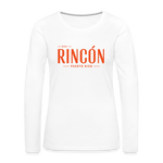 Ron Rincón - Women's Premium Long Sleeve T-Shirt - white