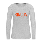 Ron Rincón - Women's Premium Long Sleeve T-Shirt - heather gray