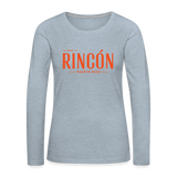 Ron Rincón - Women's Premium Long Sleeve T-Shirt - heather ice blue