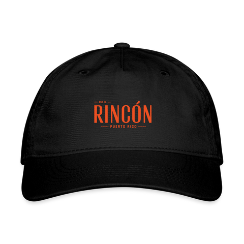 Ron Rincón - Organic Baseball Cap - black
