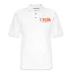 Ron Rincón - Men's Pique Polo Shirt - white