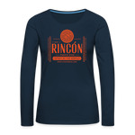 Ron Rincón - Women's Premium Long Sleeve T-Shirt - deep navy
