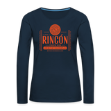 Ron Rincón - Women's Premium Long Sleeve T-Shirt - deep navy