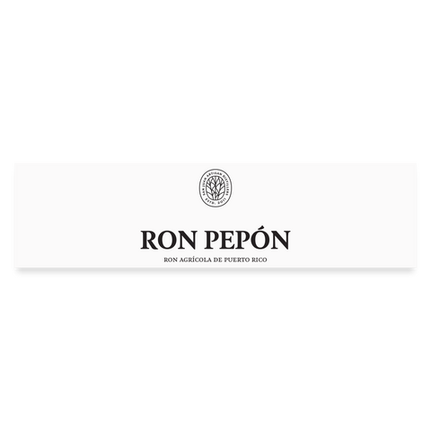 Ron Pepón - Bumper Sticker - white matte