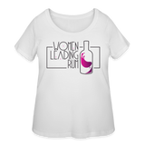 Women Leading Rum - Women’s Curvy T-Shirt - white