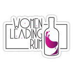 Women Leading Rum - Sticker - white matte
