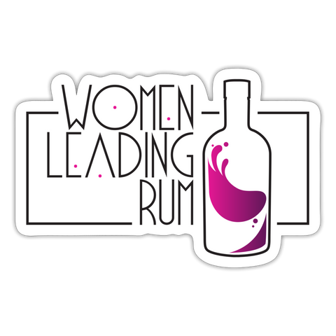 Women Leading Rum - Sticker - white matte